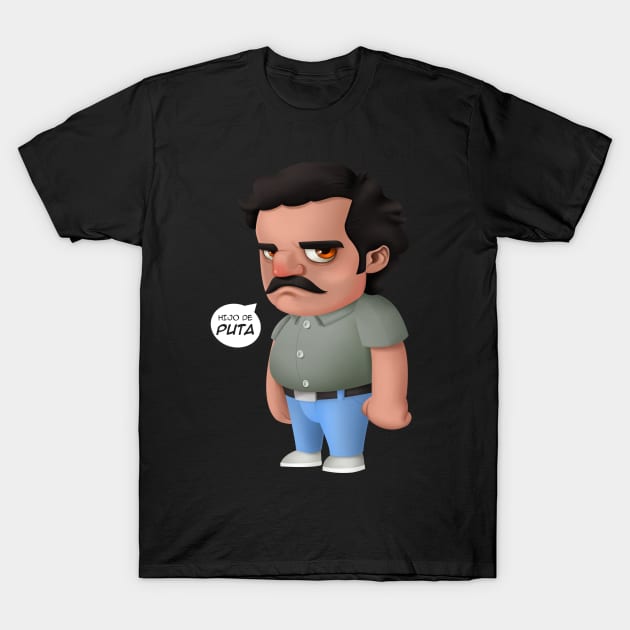 PABLO ESCOBAR T-Shirt by lockdownmnl09